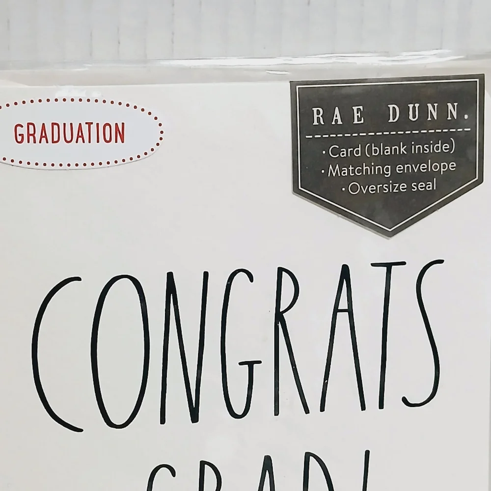 Rae Dunn Graduation Cards with Envelopes